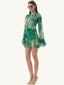 Kori Dress Green Snake
