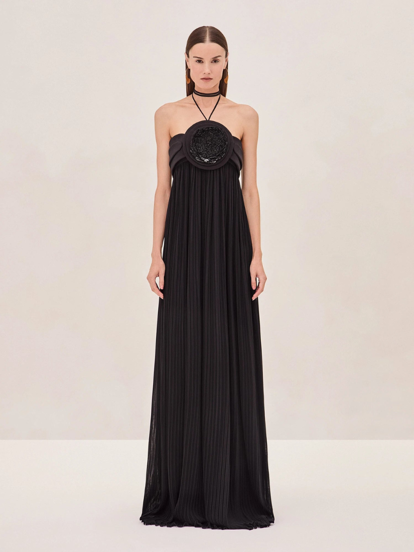 Mallorie Long Dress Black