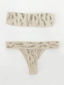 Embroidered Hipster Bottom Bone