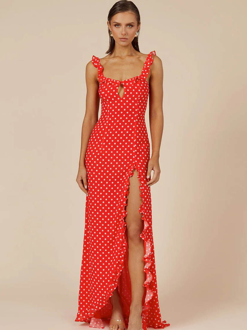 Evey Maxi Dress Red