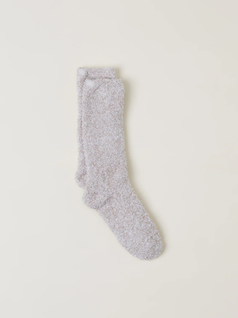 Cozychic Heathered Socks Stone White