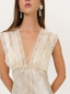 Adrift Maxi Dress Cream