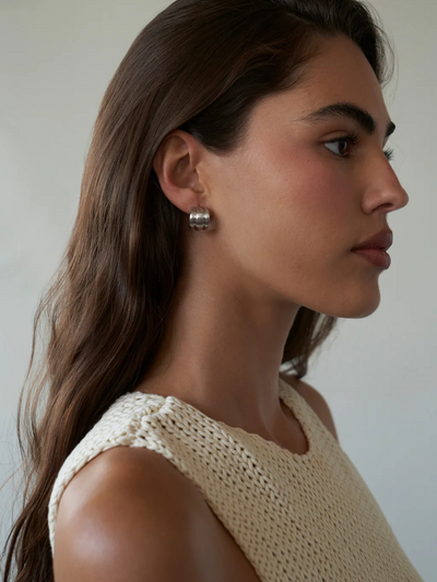 Small Elsa Shield Earrings