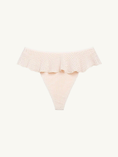 Bone Crochet Tamarindo Ruffle Bikini Bottom