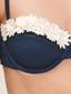 Georgie Top Textured Navy