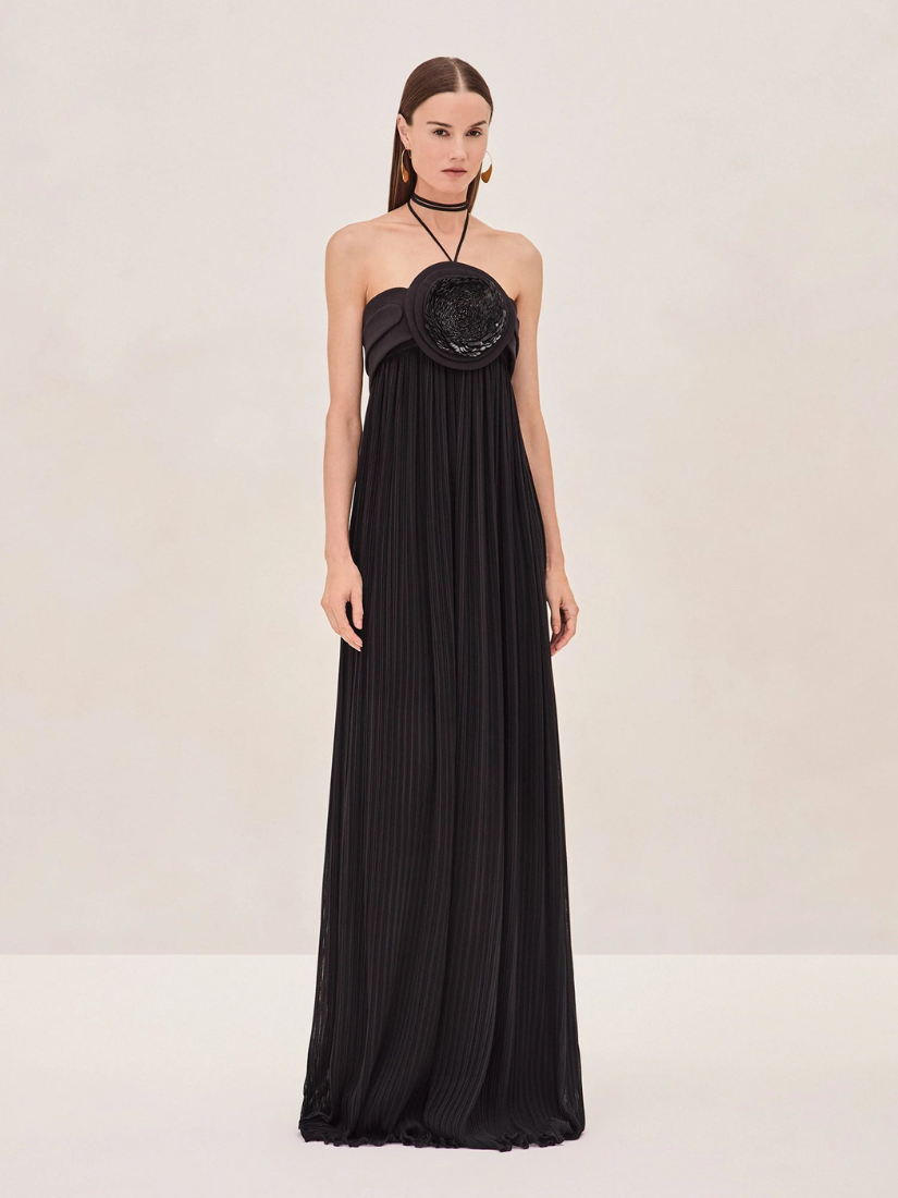 Mallorie Long Dress Black