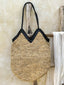 Cancun Seagrass Bag Black