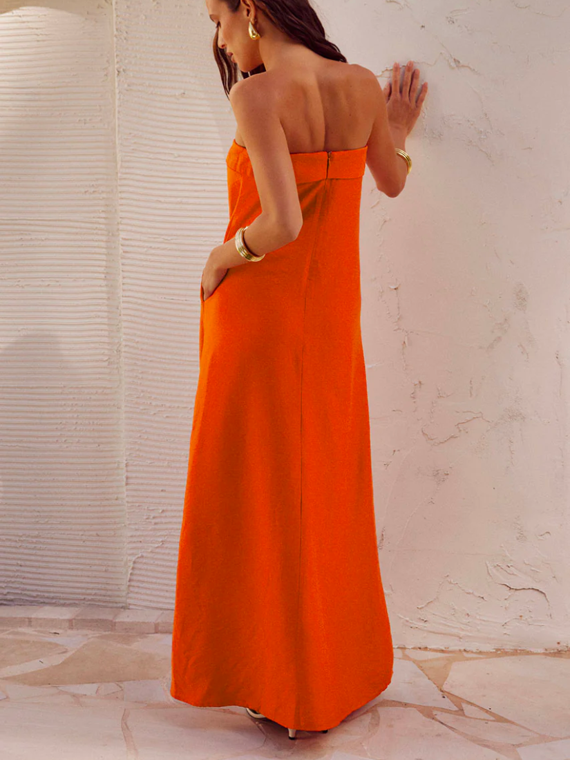 Sahira Maxi Dress Orange