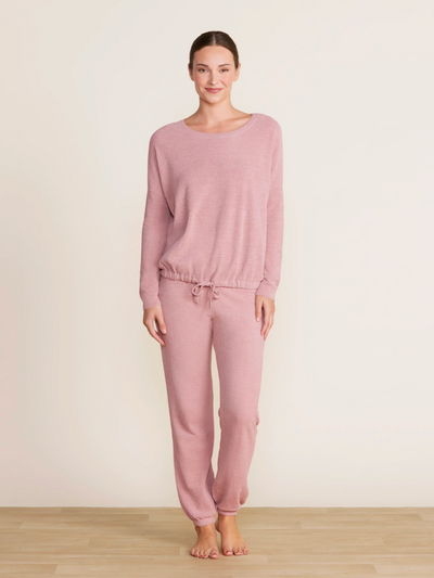 CozyChic Ultra Lite Slouchy Pullover Teaberry