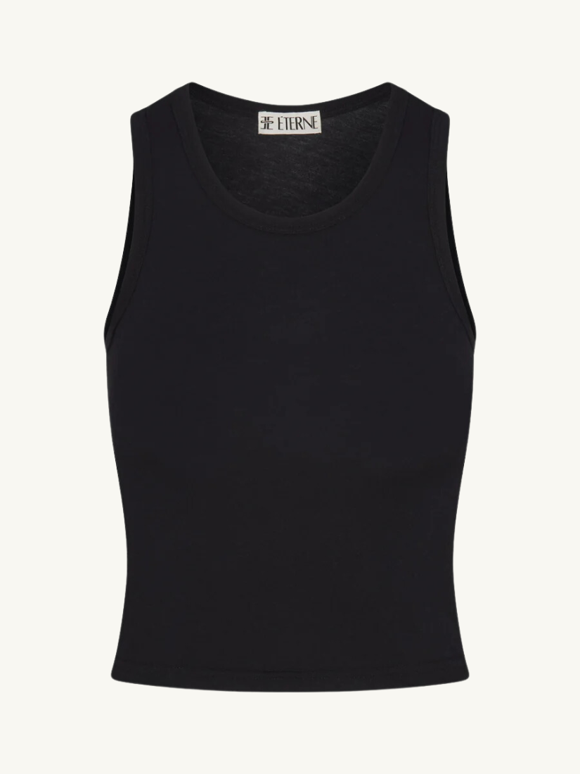 Fitted Tank Black