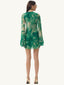 Kori Dress Green Snake
