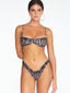 Misha Ruffle Bralette Leopard