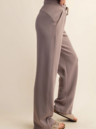 Modal Poly Scuba Pant Mocha