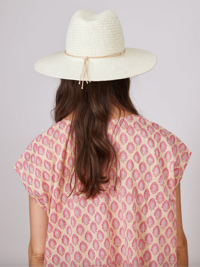 Traveler Continental Hat Bleach Tan