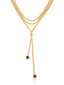 Forever Tied Lariat Necklace
