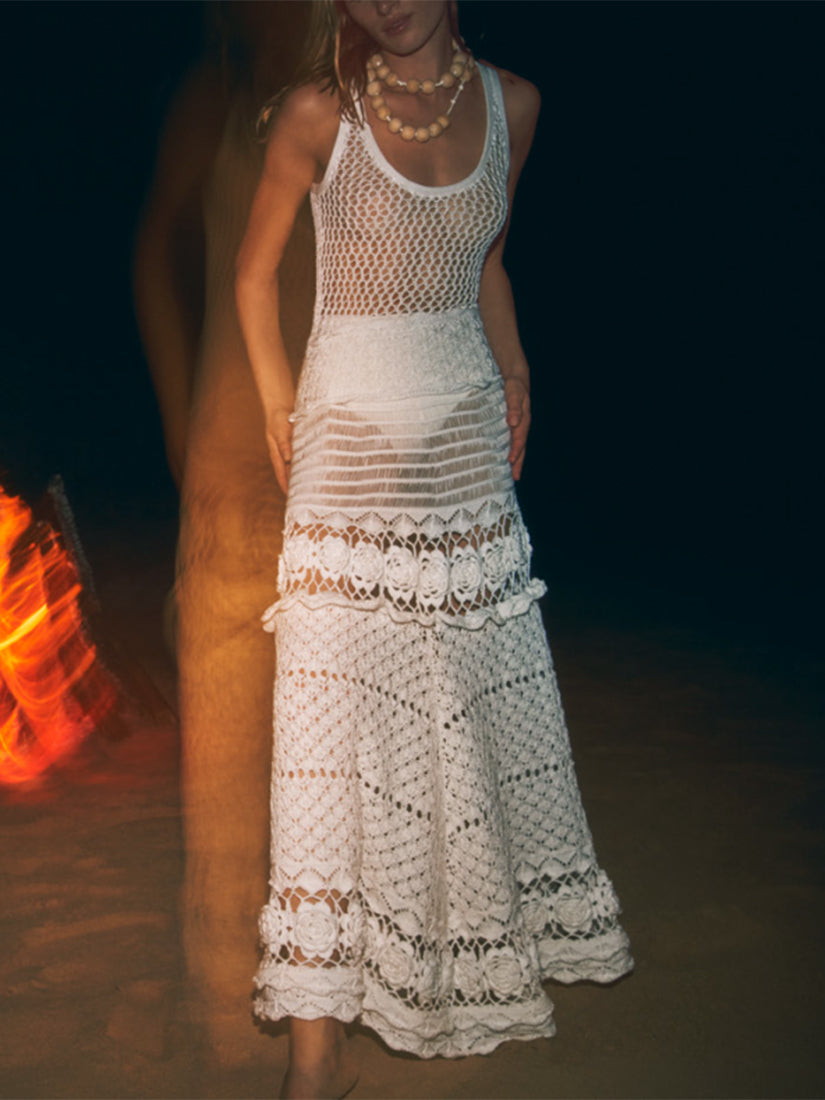 Aleala Dress White