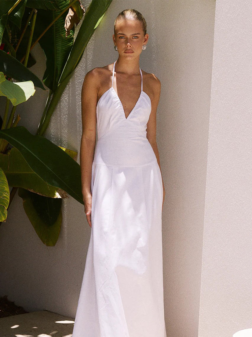 Brionni Maxi Dress White