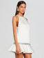 Caelie Dress White