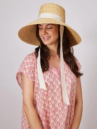 Cora Sunhat Natural/Ivory