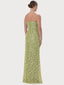 Courtney Beaded Dress Green Emerald