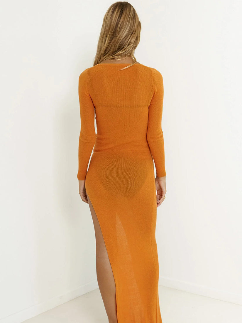 Ember Maxi Dress Orange