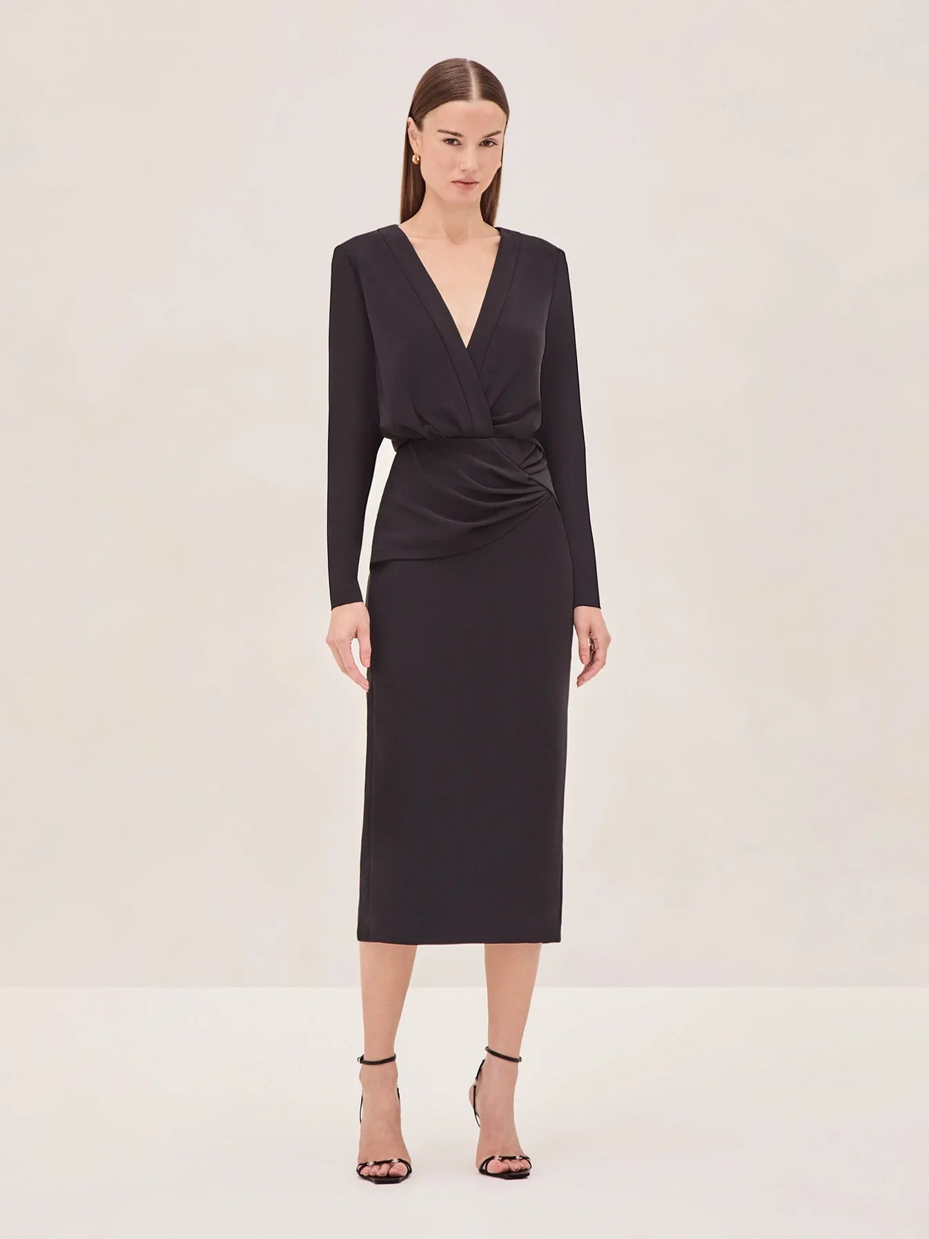 Fraser Midi Dress Black