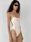 Fine Strap One Piece Ecru