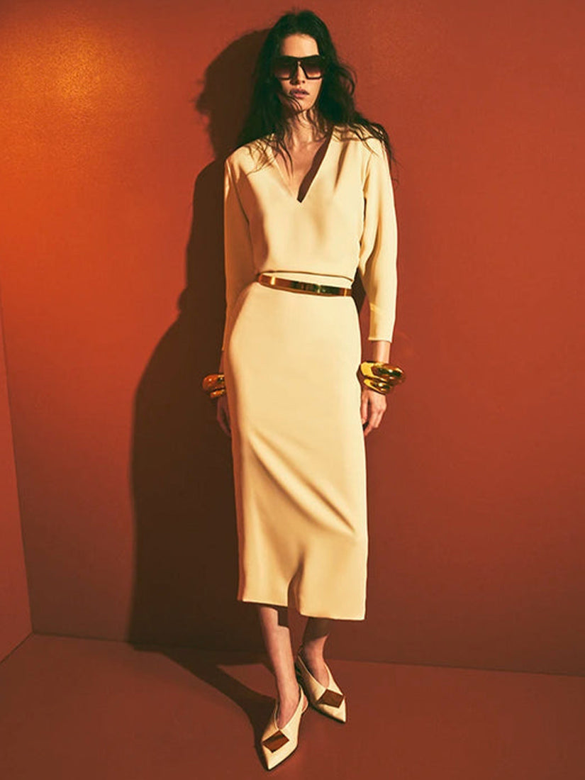 alexis cream fraser midi dress Alexis | Dresses | New Alexis Fraser Midi Dress In Cream