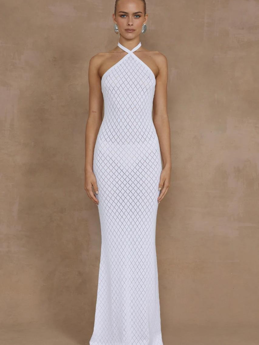 Simi Maxi Dress White