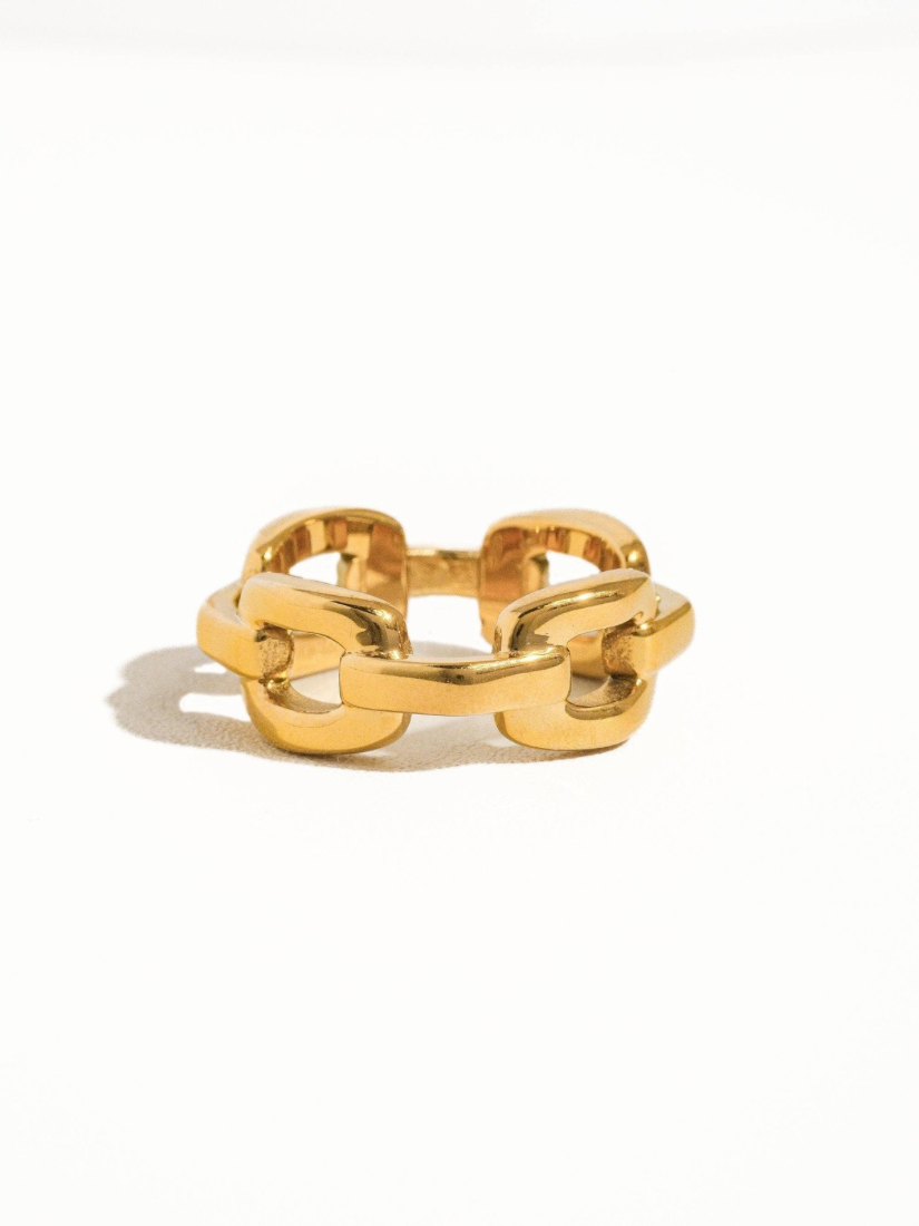 Brooklyn 18K Gold Stack Braided  Ring