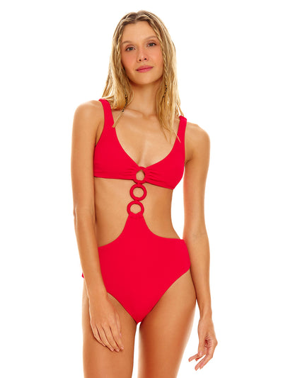 Laine Eames One Piece Red