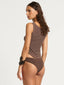 Lia Tank Top Rosewood Mesh