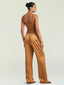 Lillian Satin Pant Dune