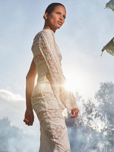 Lora Dress White