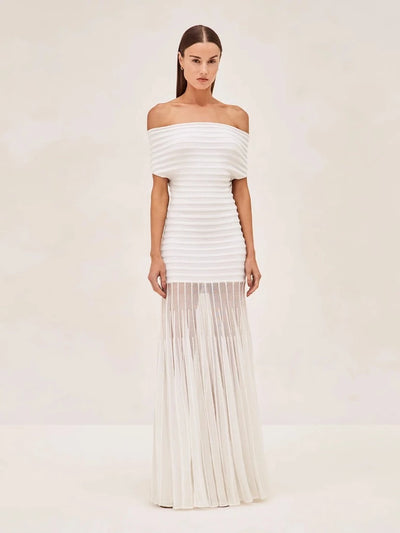 Marce Dress Blanc