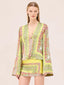 Marais Dress Yellow Paisley