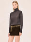 Nita Skirt with Belt Black
