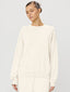 Oversized Crewneck Sweatshirt Bone