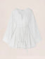 Palmari Knot Emb. Dress Ivory