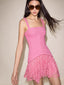 Pomela Mini Dress Fuschia