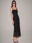 Ravello Dress Black Crochet