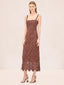 Ravello Dress Brown Crochet