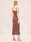 Ravello Dress Brown Crochet