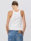 Chloe Rib Tank Ivory