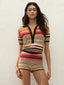 Sable Polo Shirt Murano Stripe