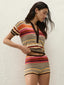 Sable Polo Shirt Murano Stripe