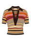 Sable Polo Shirt Murano Stripe
