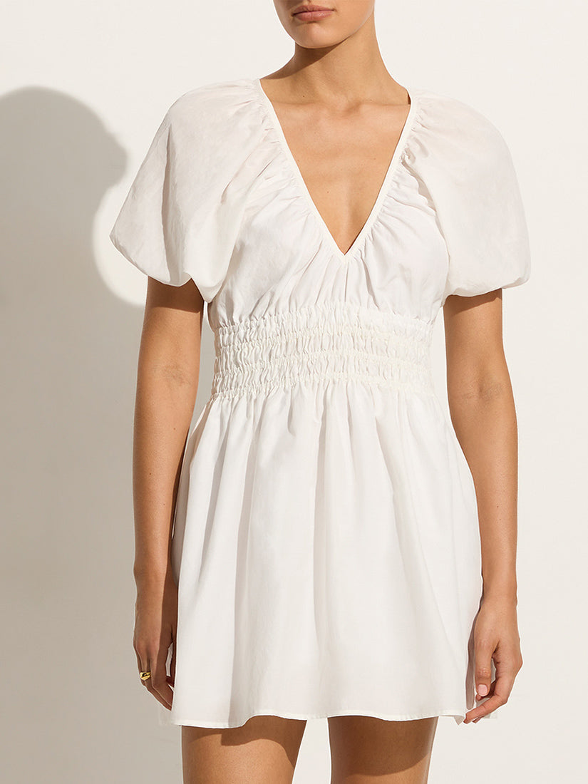 Salone Mini Dress White