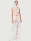 Saphina Lace Top White