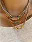 Thread Charm Necklace